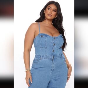 Denim Jumpsuit